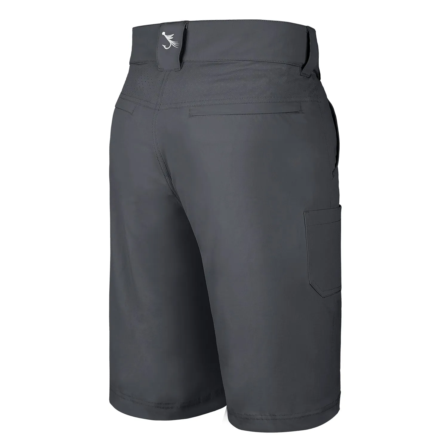 10.5” Shorts Quick Dry-Charcoal/Fly