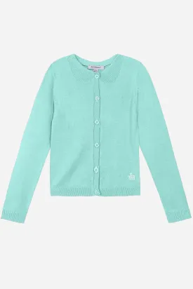 3pommes Seagreen Girls Cardigan (Size 2/3 left)