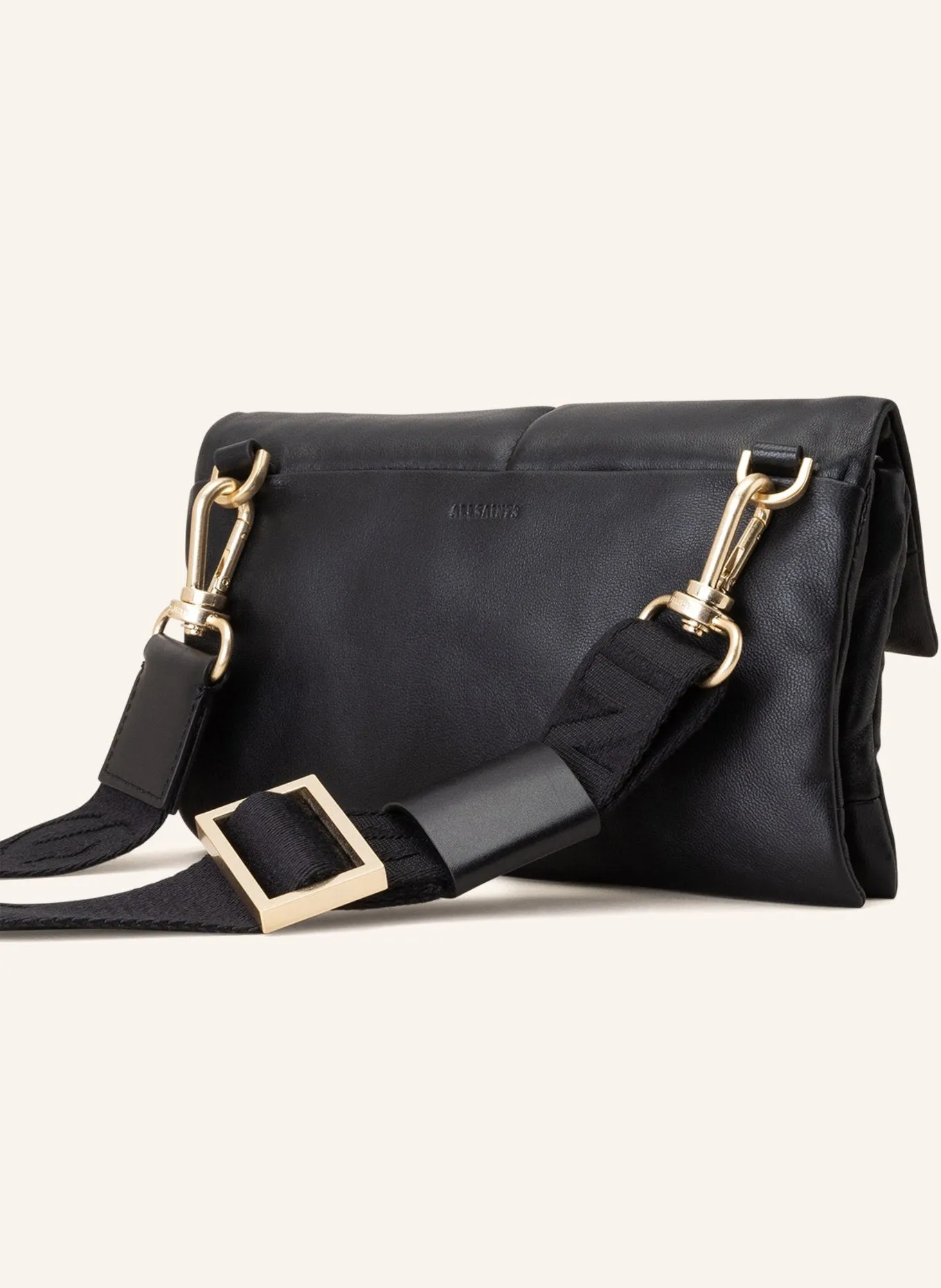 ALLSAINTS EZRA shoulder bag, black