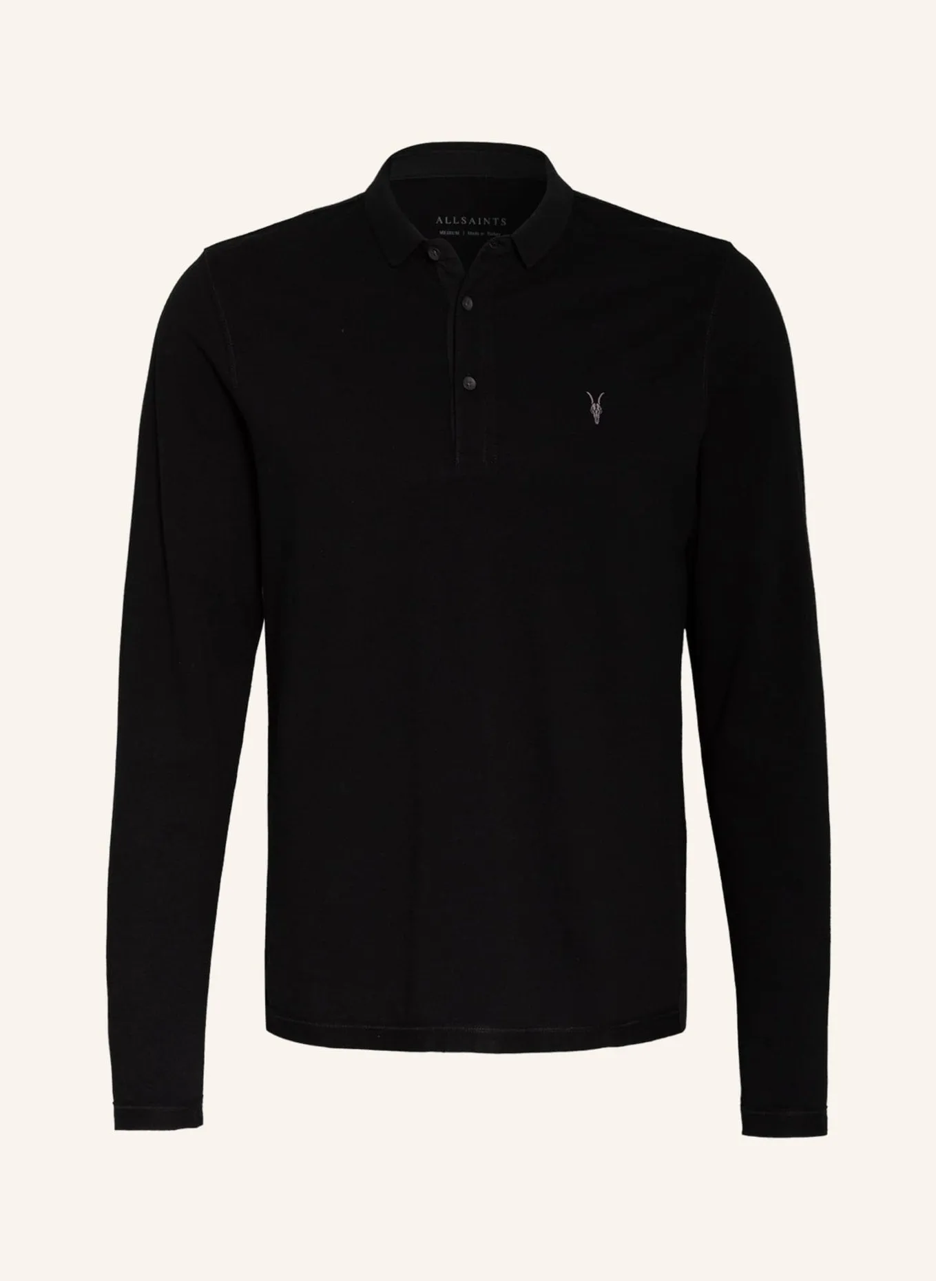 ALLSAINTS Piqué REFORM polo shirt, black