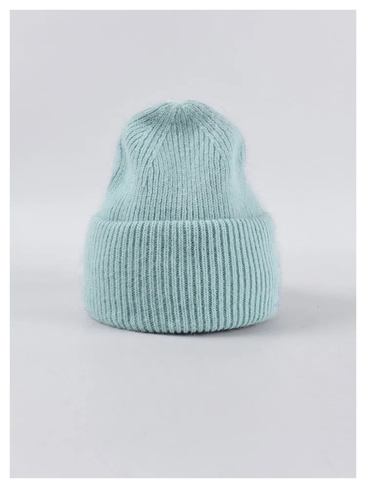 Angora Beanie Hat