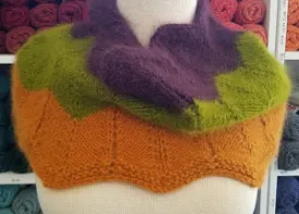 Angora Chevron Cowl Kit