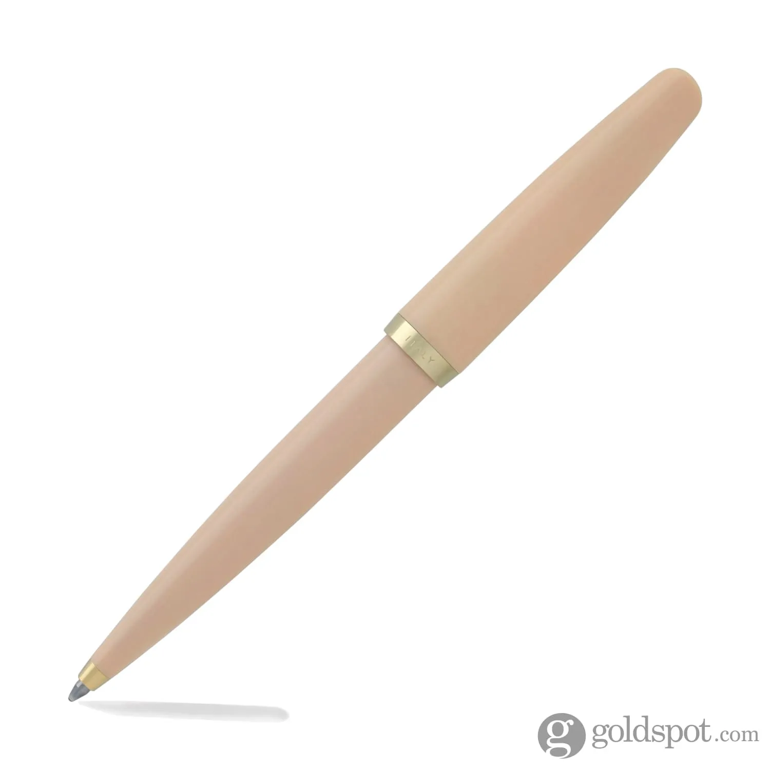 Aurora Style Gemstone Ballpoint Pen in Rose Quartz