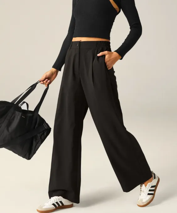 Beyond Yoga Status Wide Leg Pants