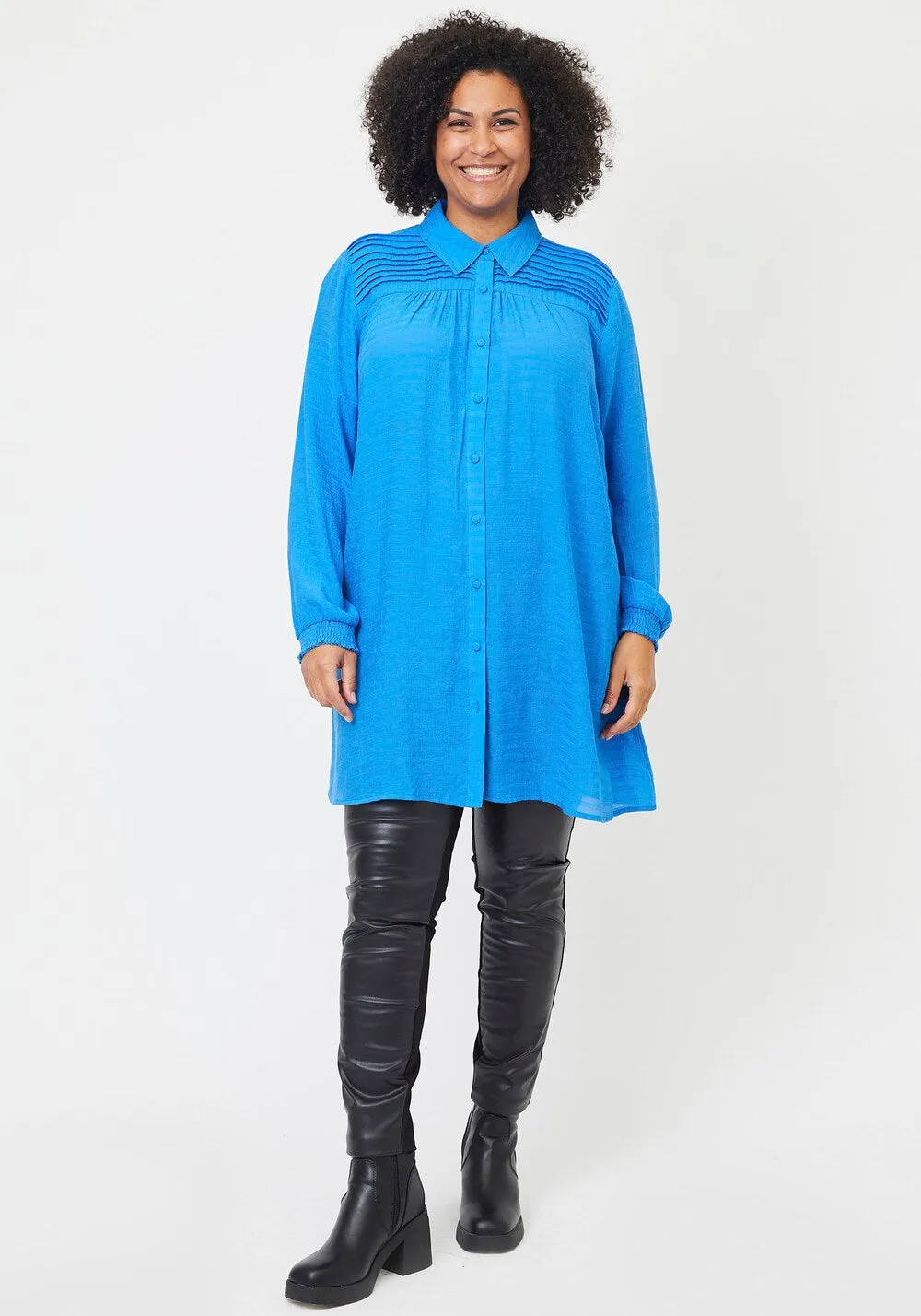 Blouse Adia Fashion, blue