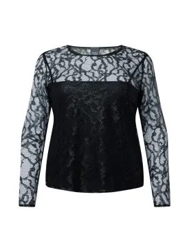 Blouse Persona By Marina Rinaldi VITA, black