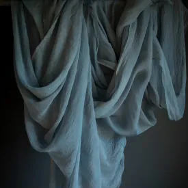 Blue Slate {Sheer Silk Runner}