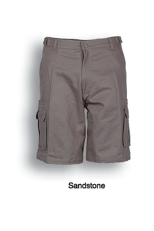 Bocini Cotton Drill Cargo Shorts-(WK615)