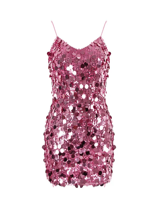 Cami Shine Sequin Mini Dress