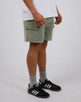 Cargo Cord Short Green