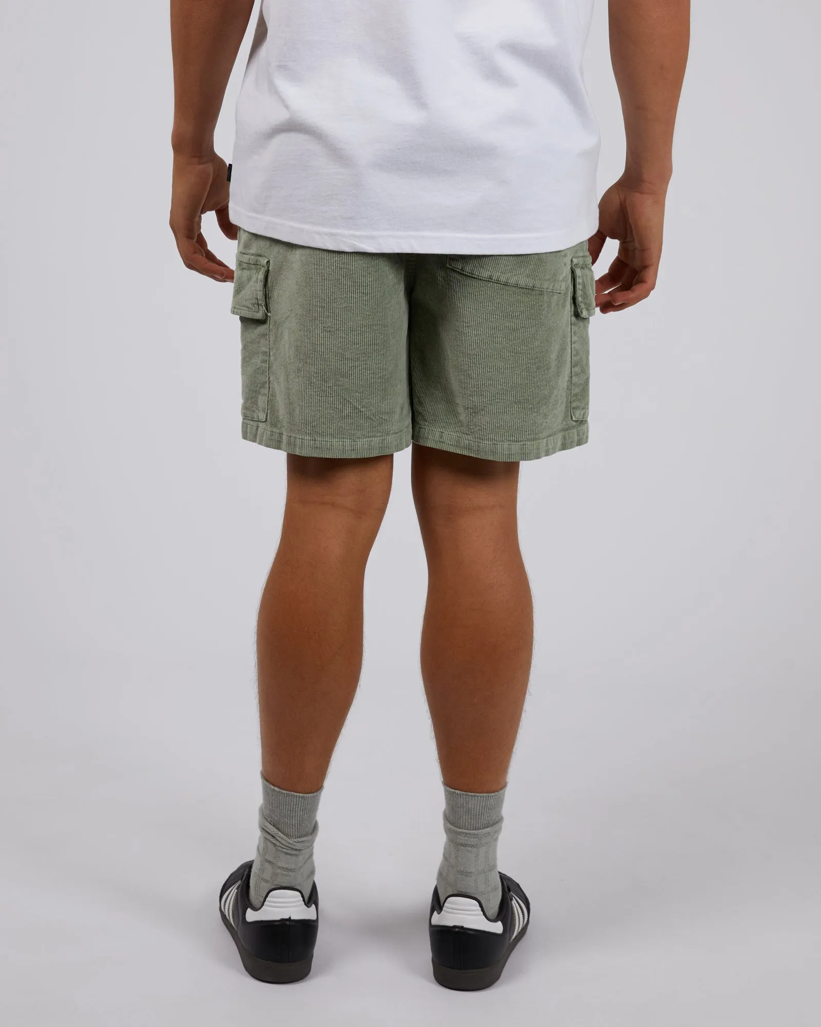 Cargo Cord Short Green