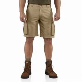 Cargo Shorts, Dark Khaki, Size 42