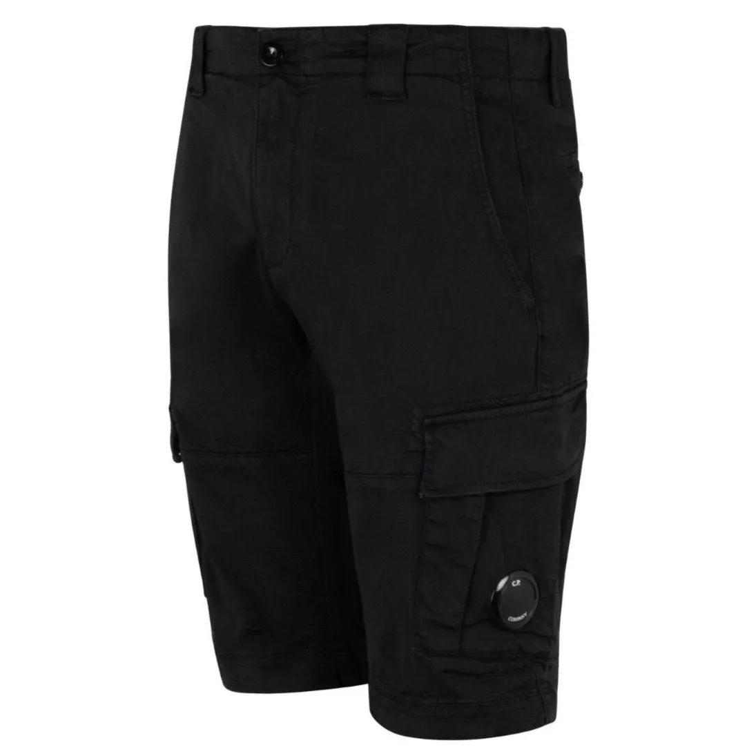 CP COMPANY Lens Cargo Shorts Black