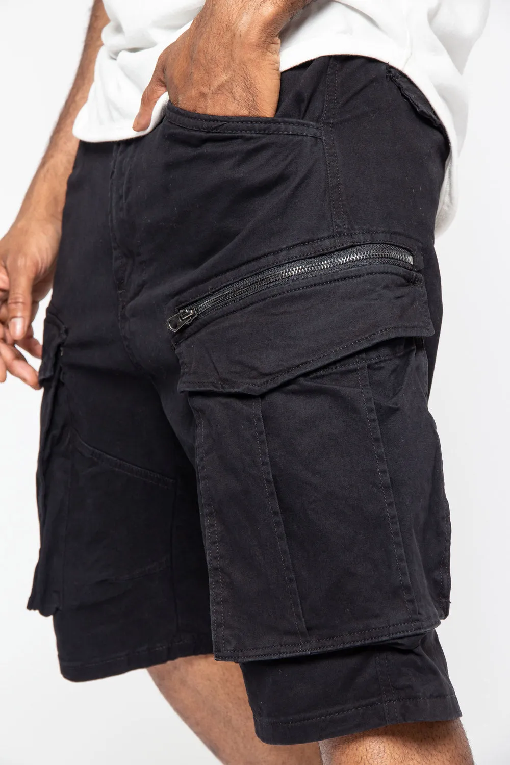 Deep Pocket Cargo Shorts