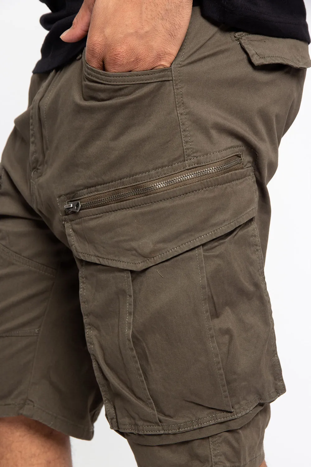 Deep Pocket Cargo Shorts