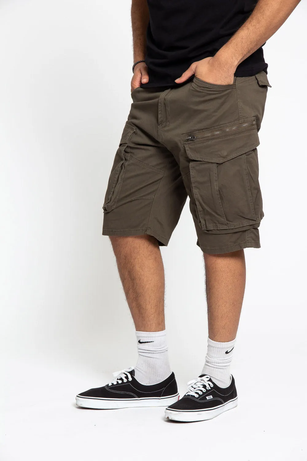 Deep Pocket Cargo Shorts