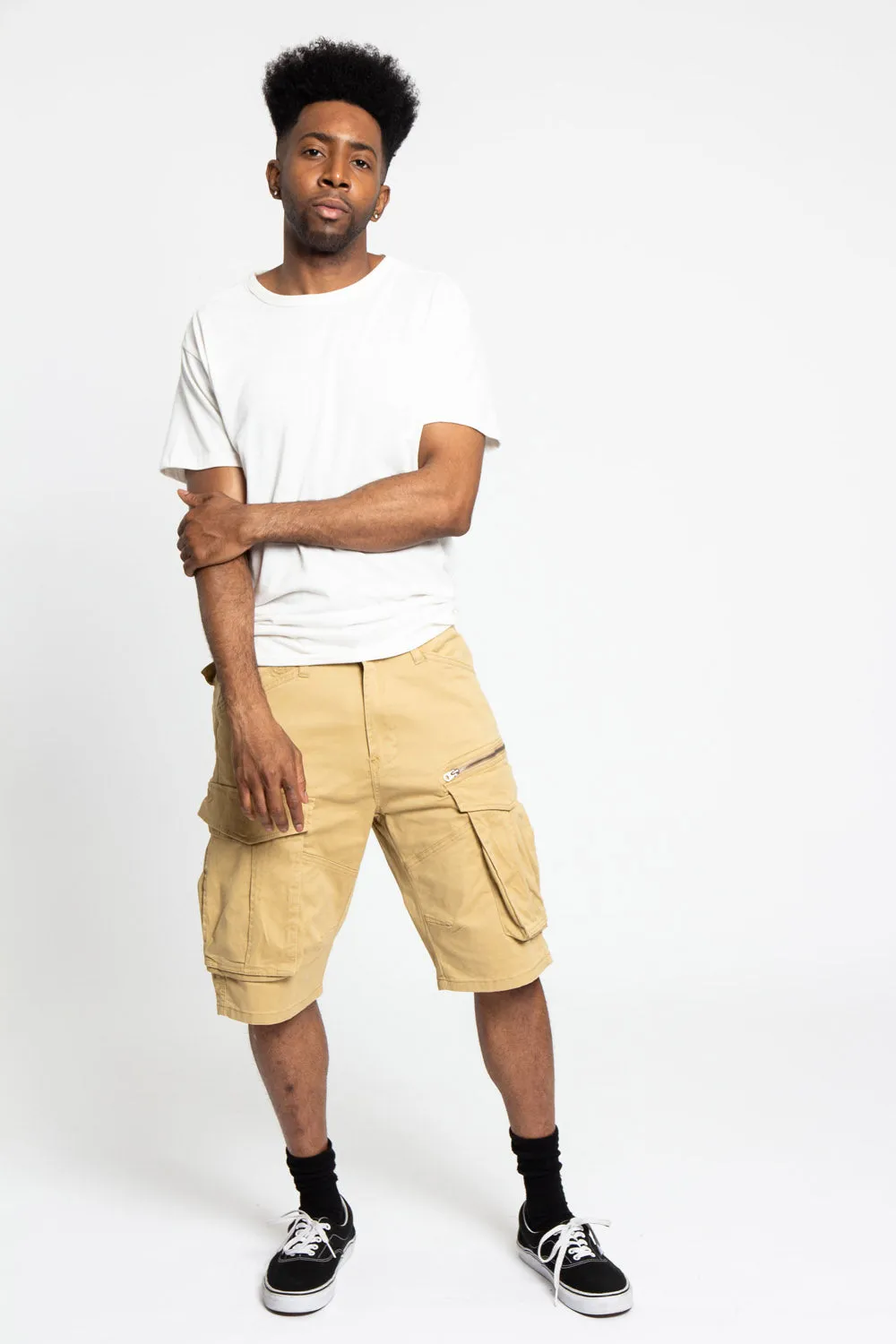 Deep Pocket Cargo Shorts