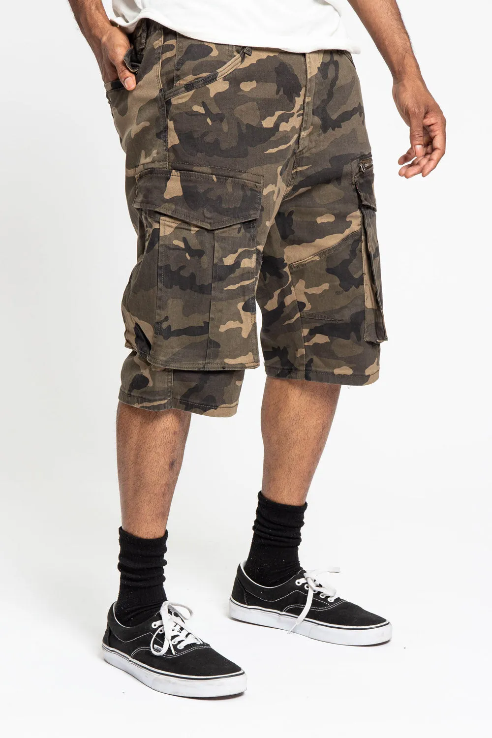 Deep Pocket Cargo Shorts