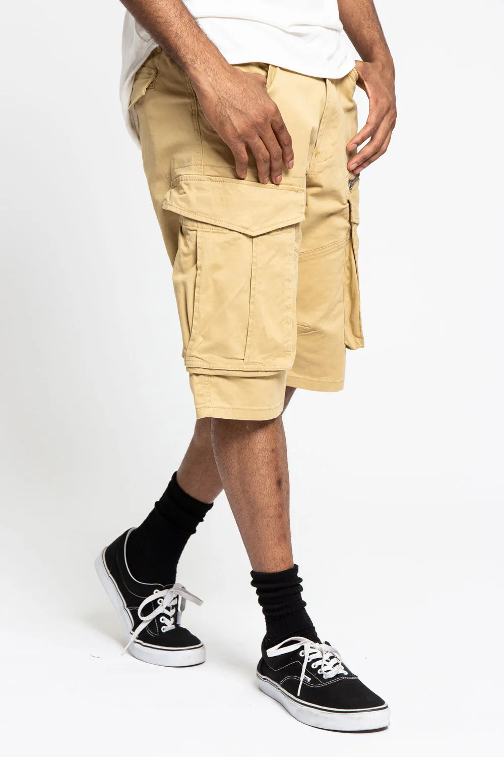 Deep Pocket Cargo Shorts