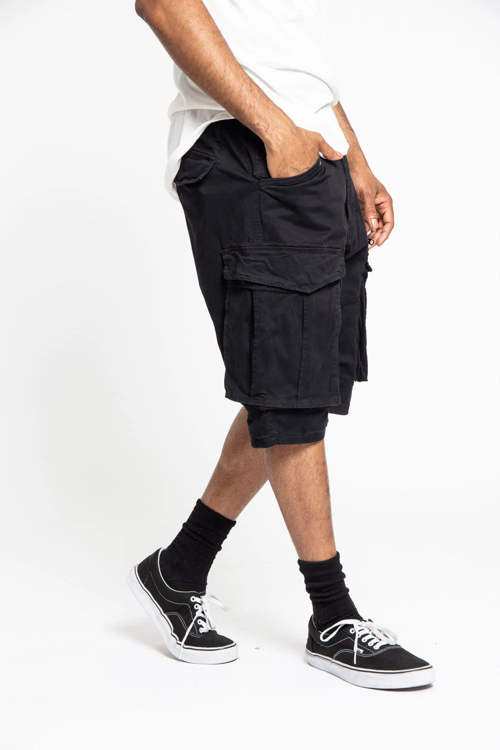 Deep Pocket Cargo Shorts