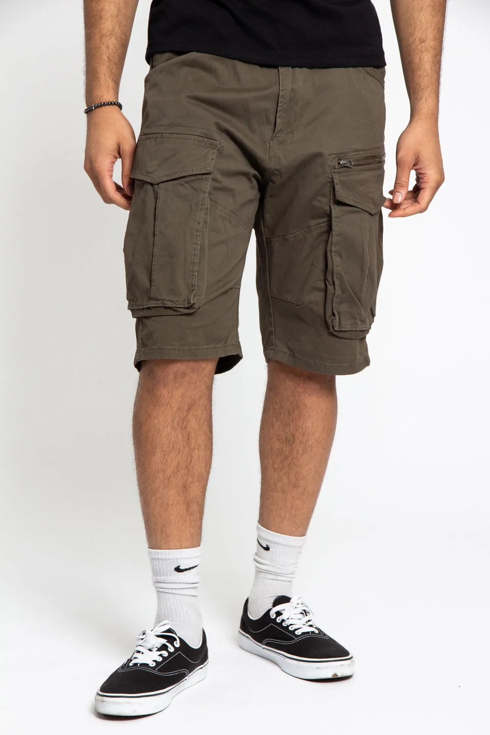 Deep Pocket Cargo Shorts