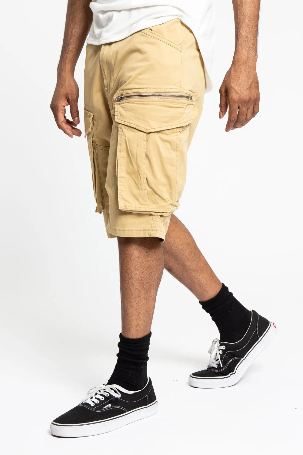 Deep Pocket Cargo Shorts