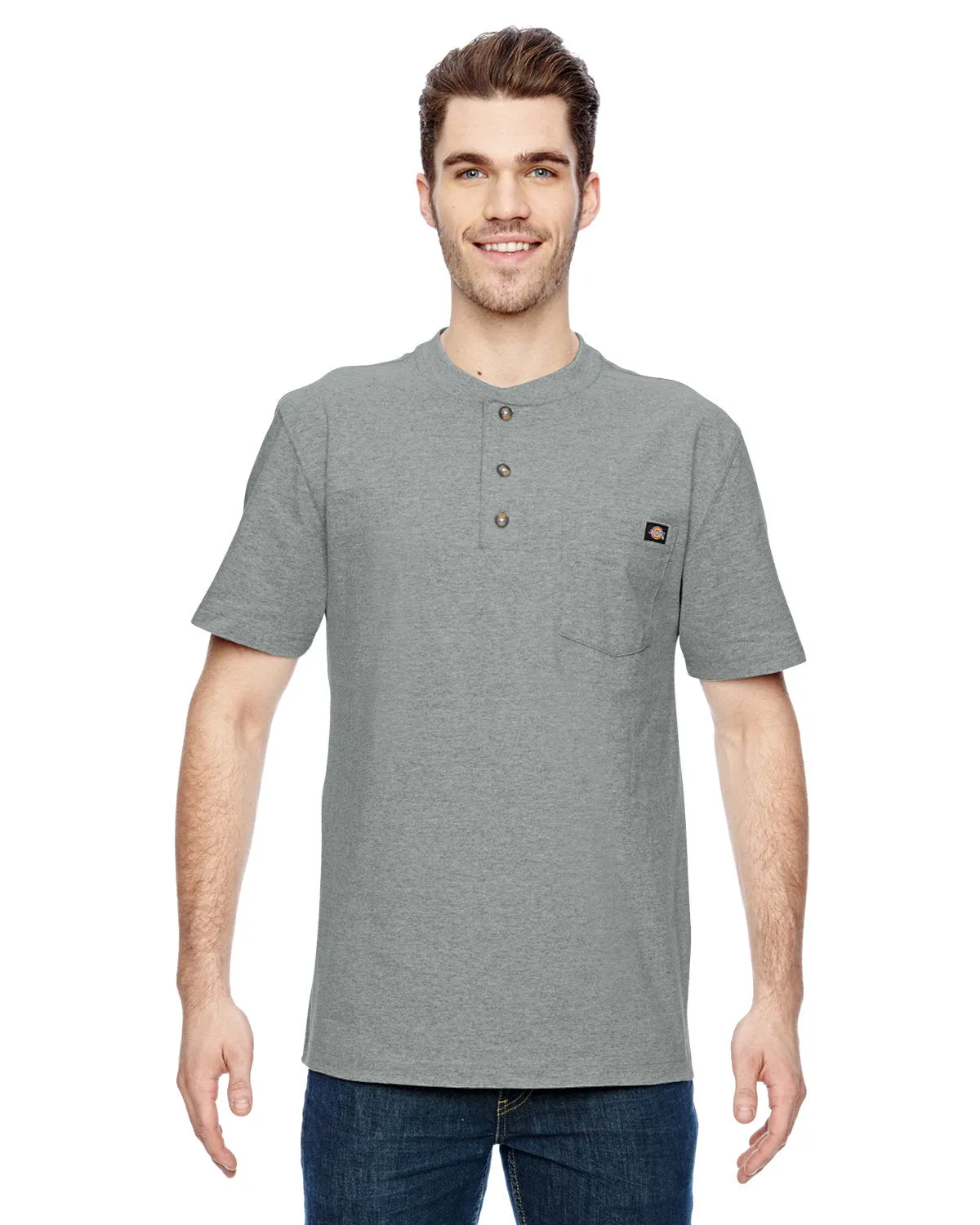 Dickies Men's 6.75 oz. Heavyweight Work Henley