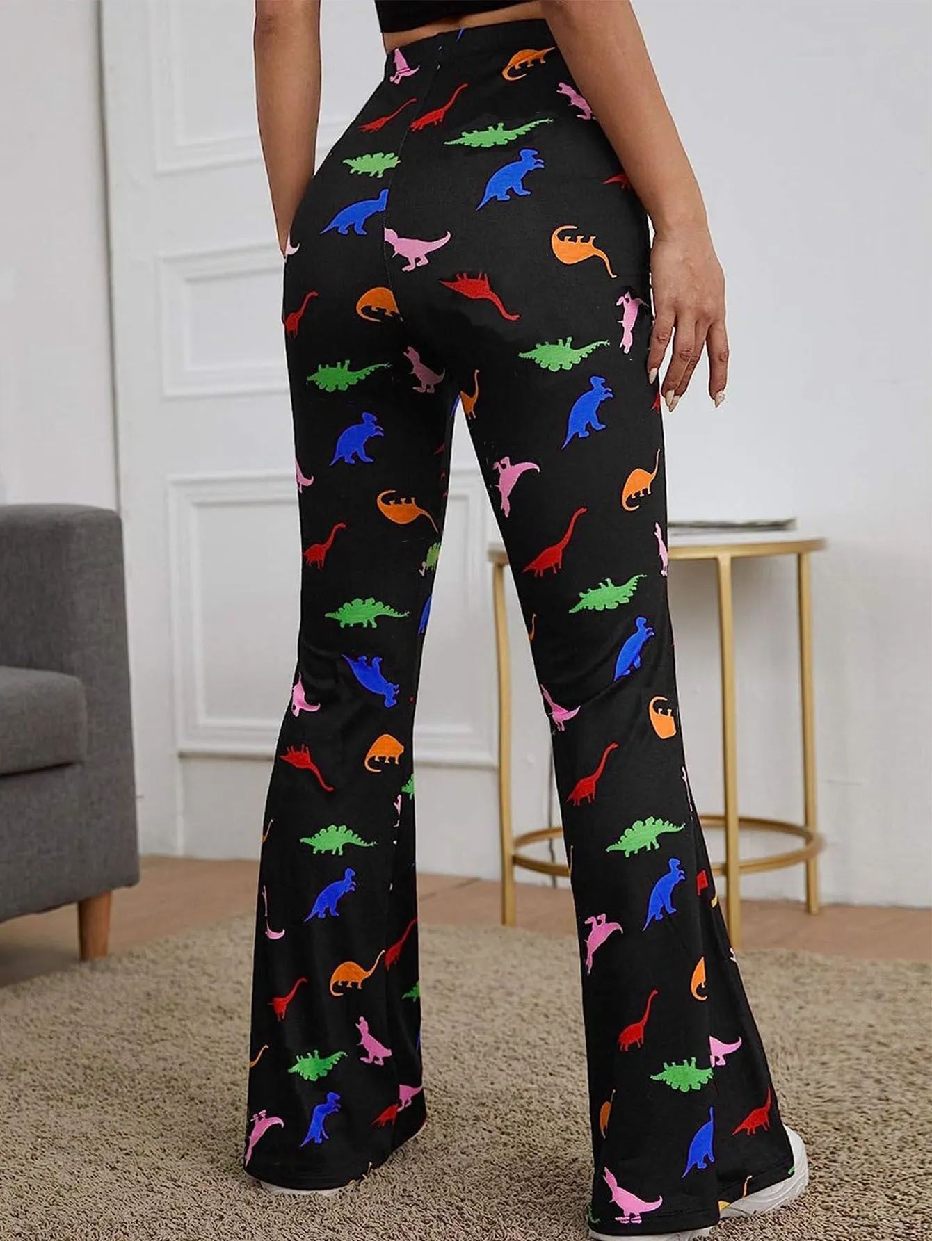 Dinosaur Boot Cut Yoga Pants