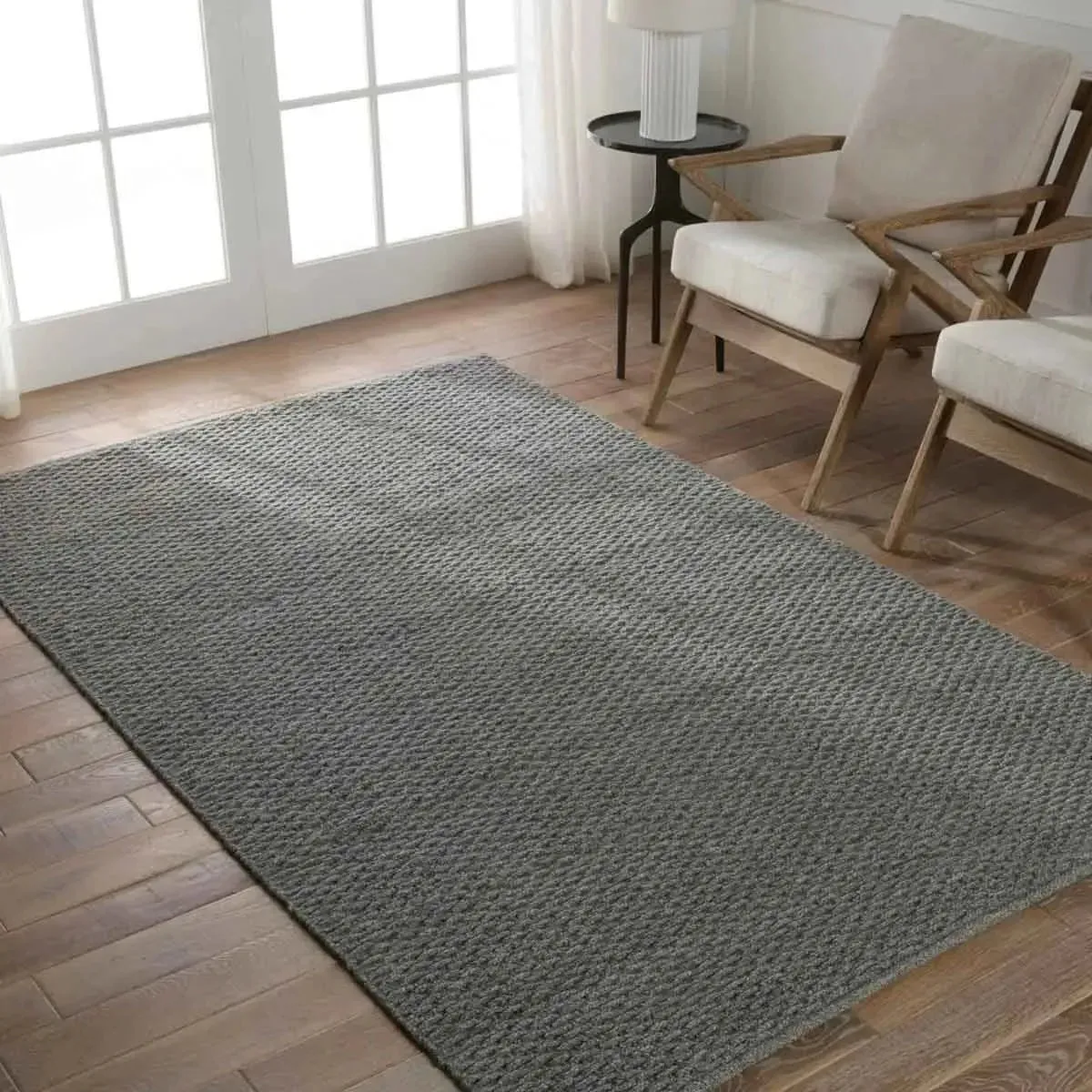 Easton EST03 Dark Grey Rug