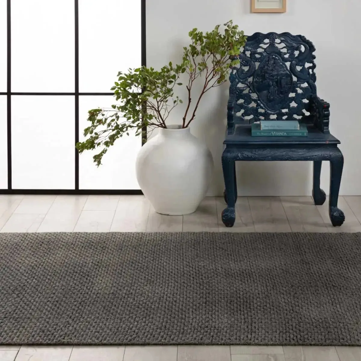 Easton EST03 Dark Grey Rug