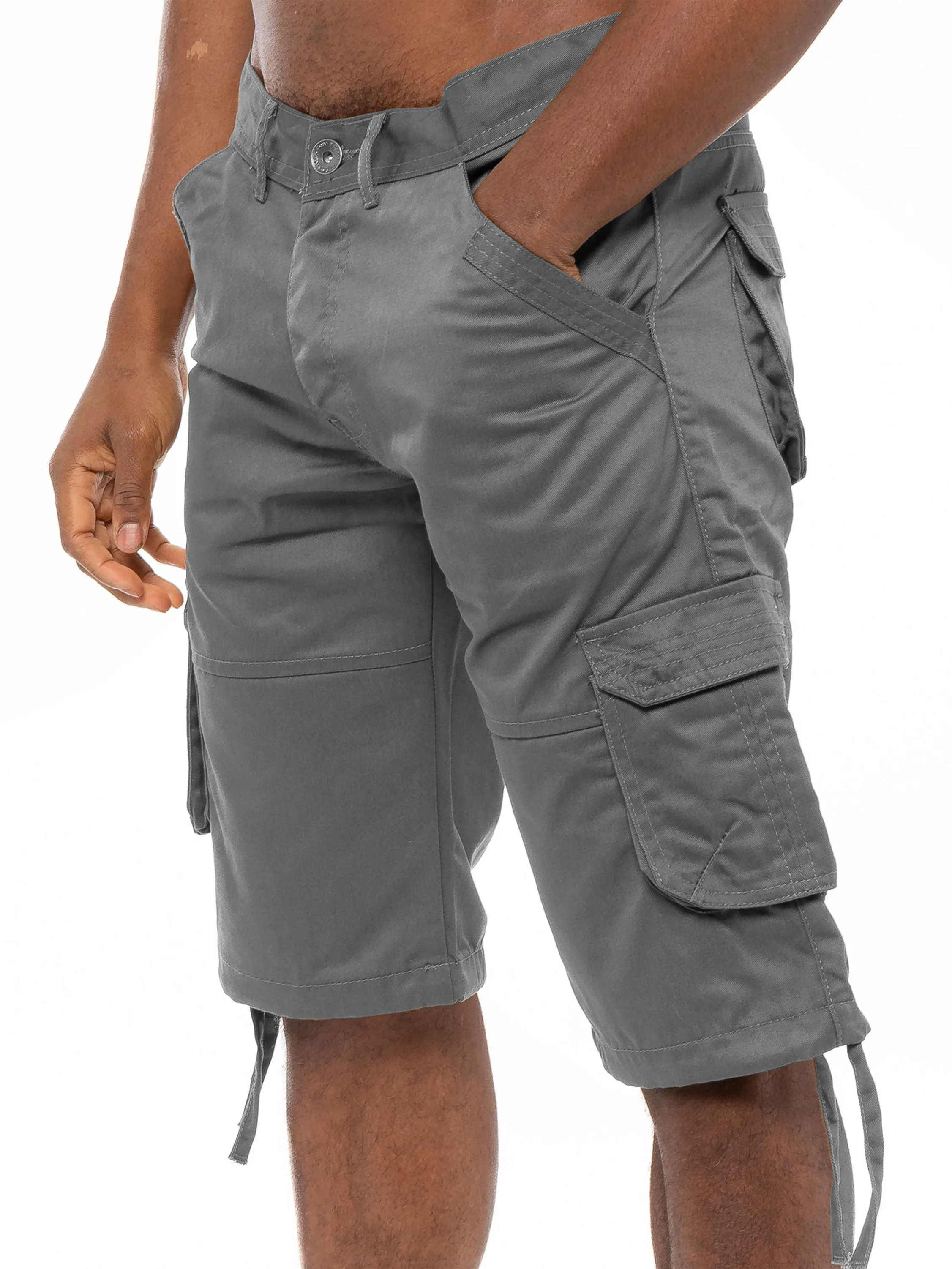 Enzo Mens Cargo Combat Shorts  | Enzo Designer Menswear