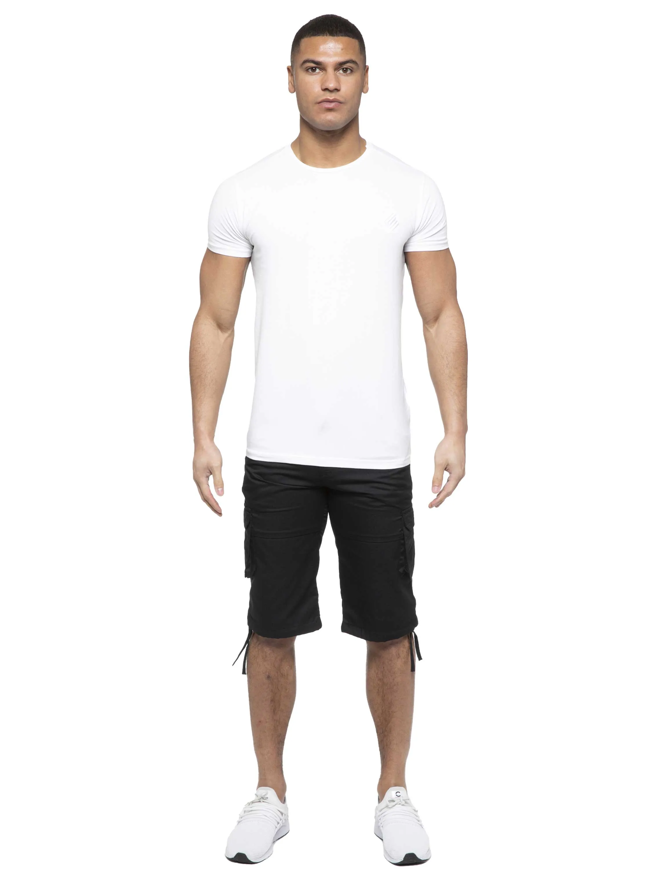 Enzo | Mens Cargo Combat Shorts