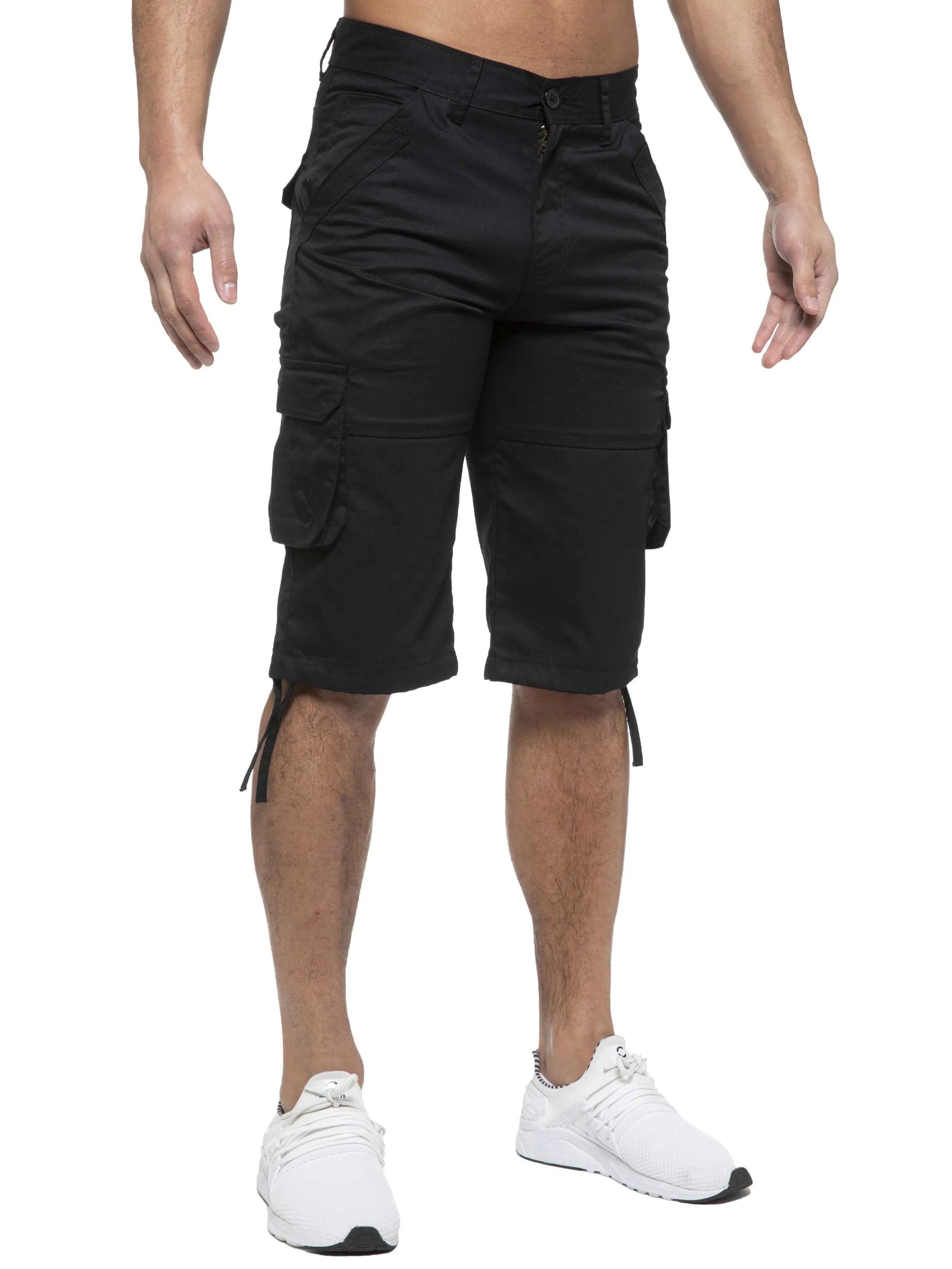 Enzo | Mens Cargo Combat Shorts