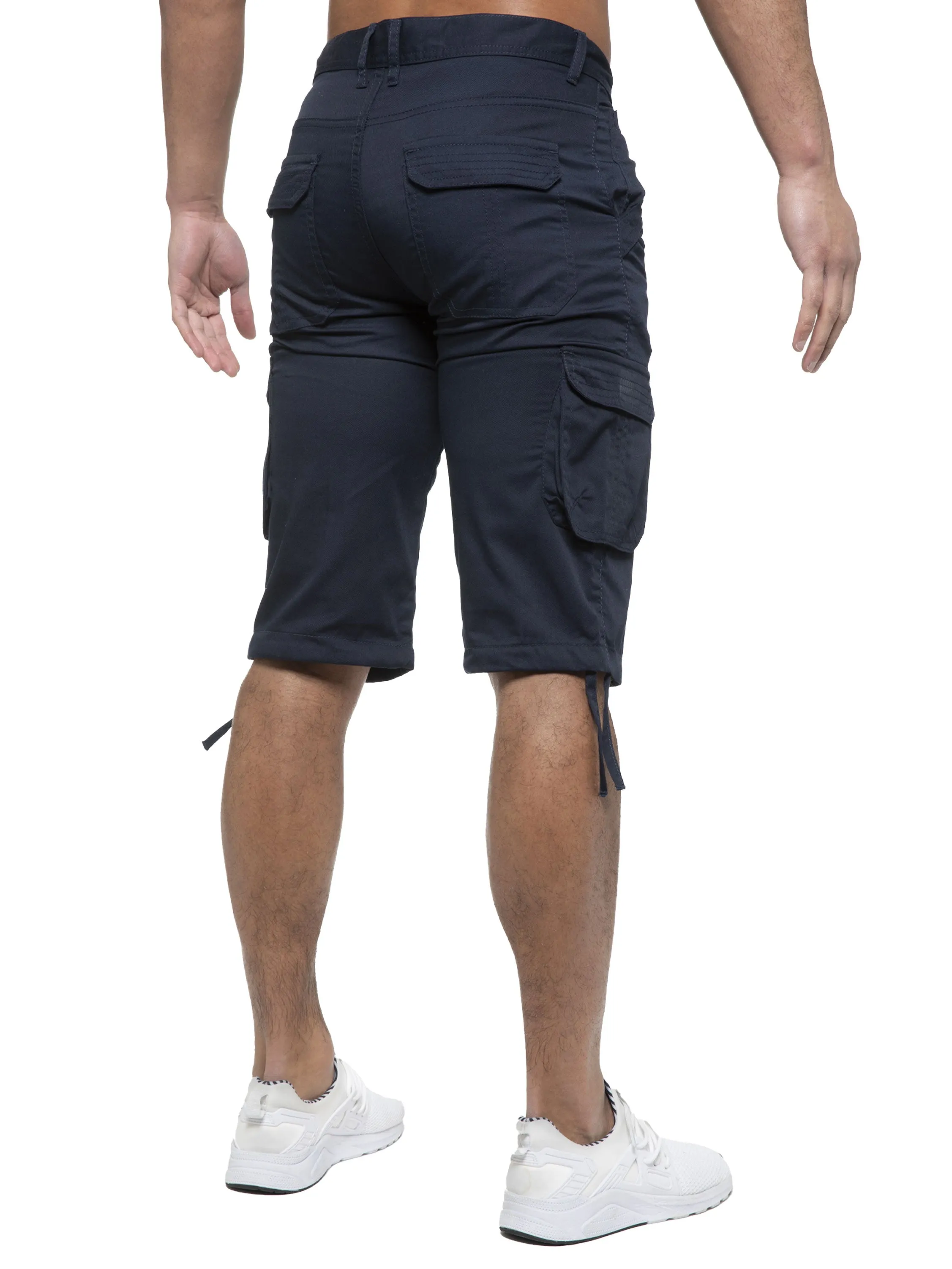 Enzo | Mens Cargo Combat Shorts