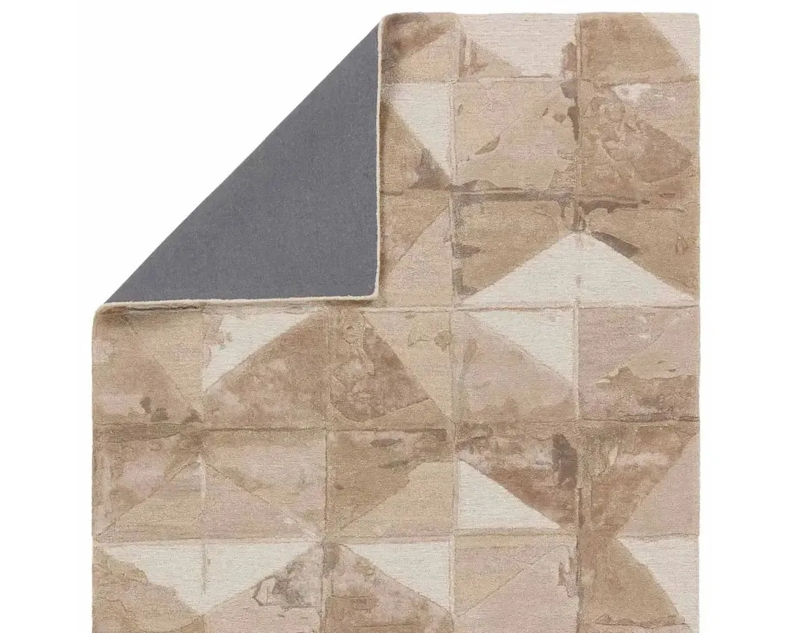 Fragment FRG06 Taupe/Cream Rug