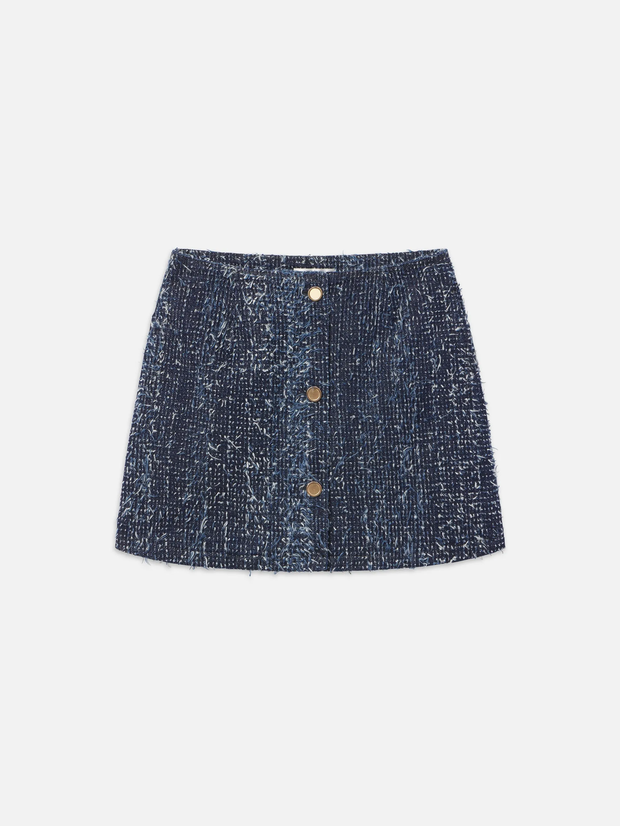 Frame - Denim Boucle Skirt in Magic