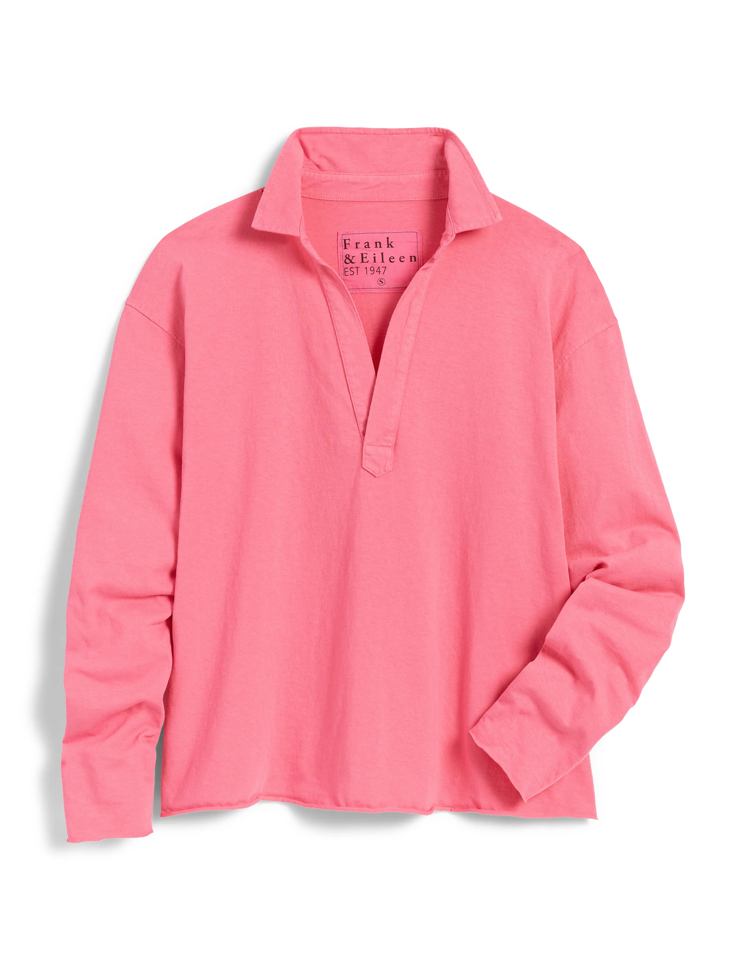 Frank & Eileen - Patrick Popover Henley in Taffy