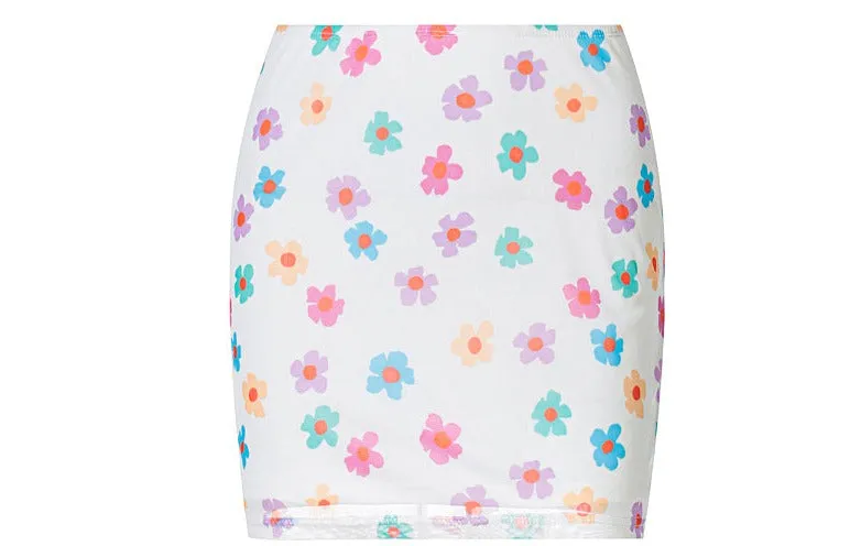 Kami Floral Mini Skirt