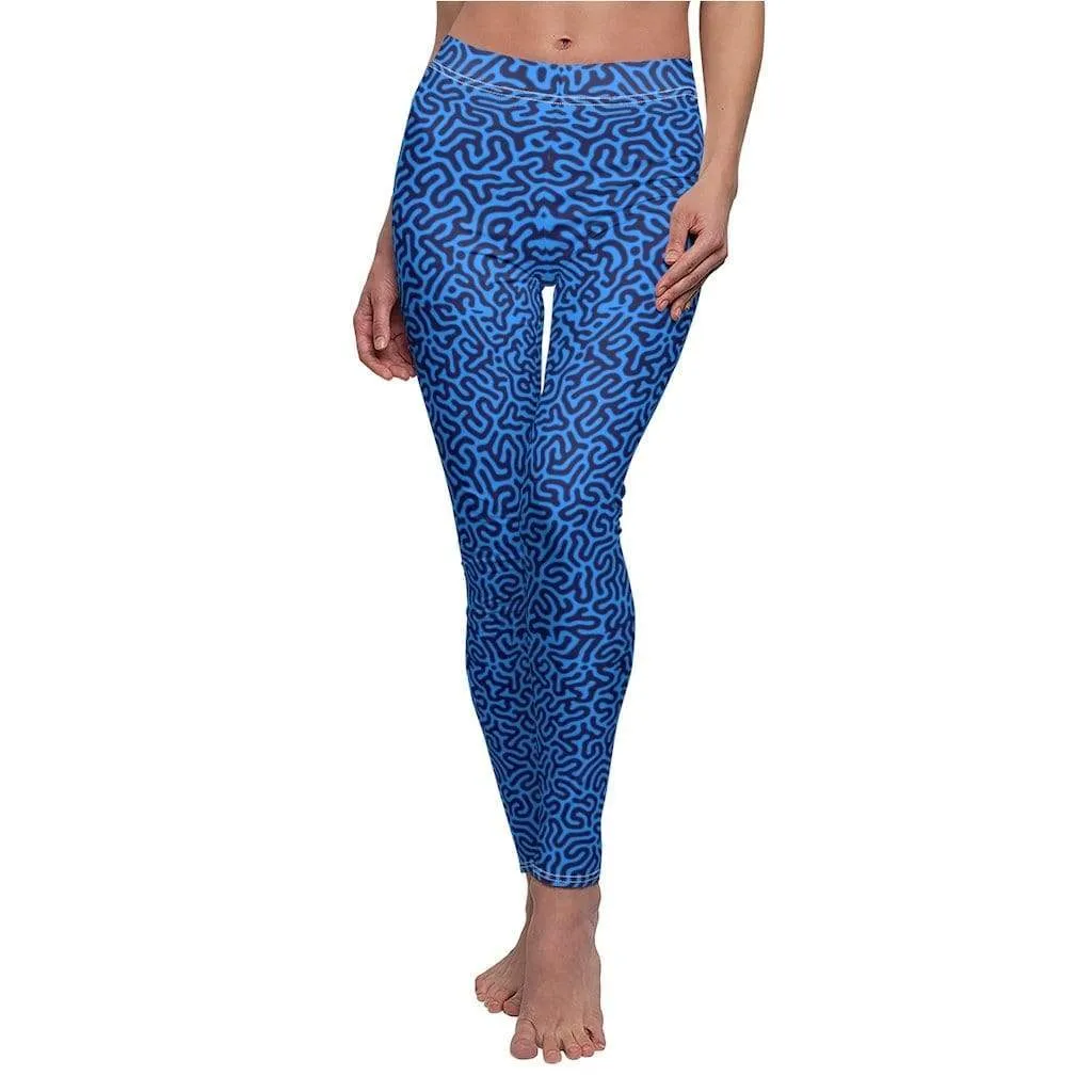 Maze Illusion Yoga Pants