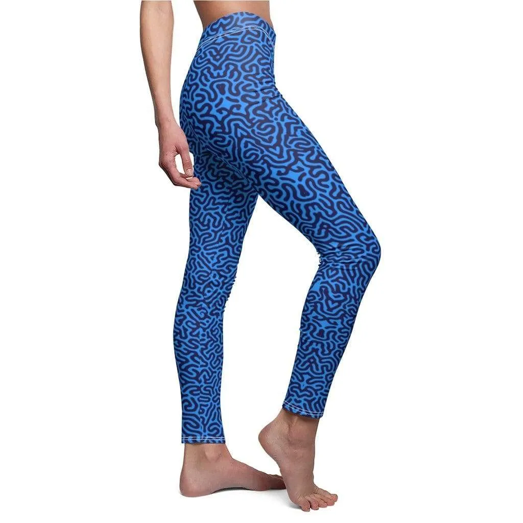 Maze Illusion Yoga Pants