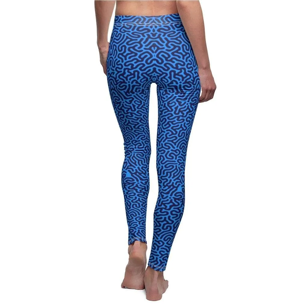 Maze Illusion Yoga Pants