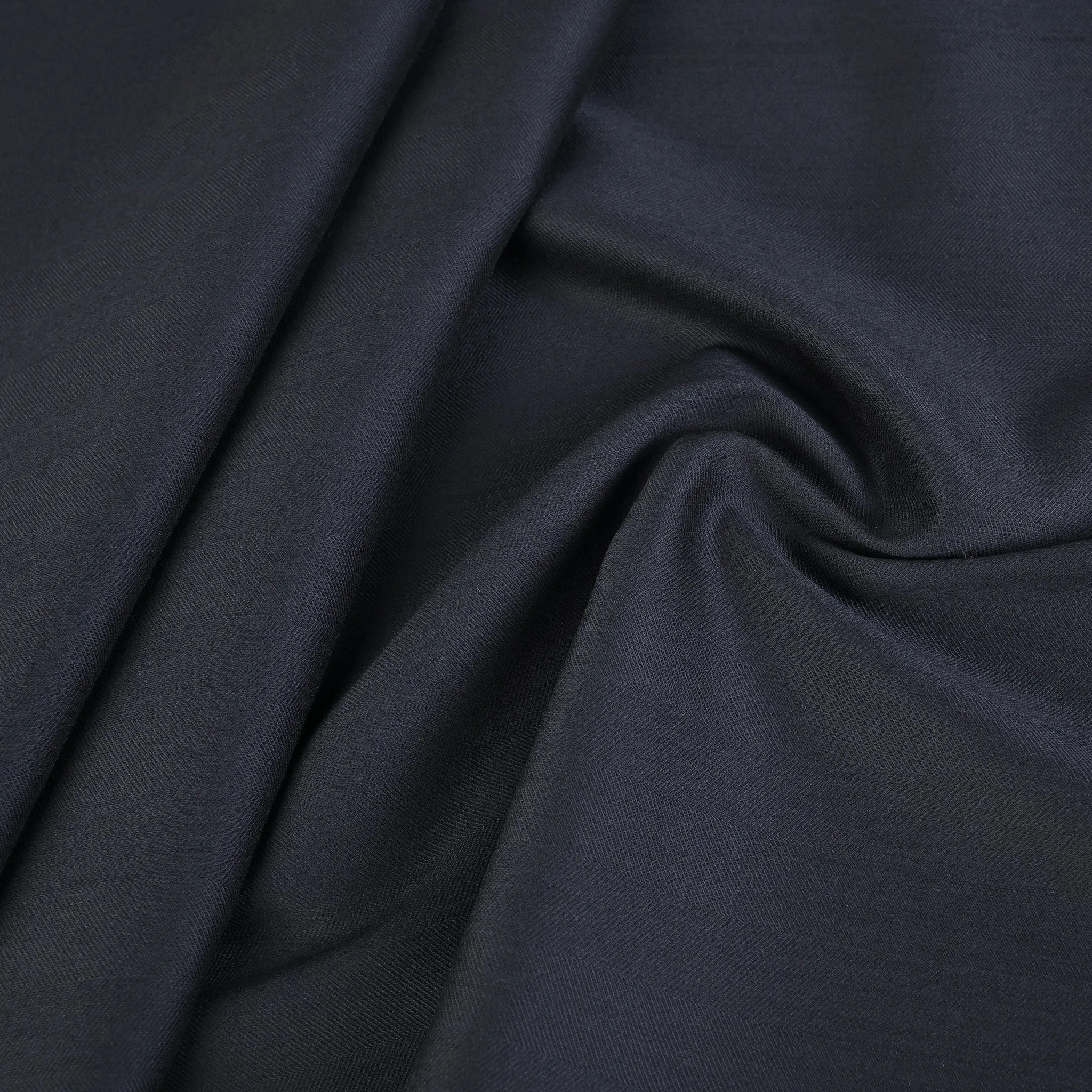 Navy Stretch Suiting Fabric 2