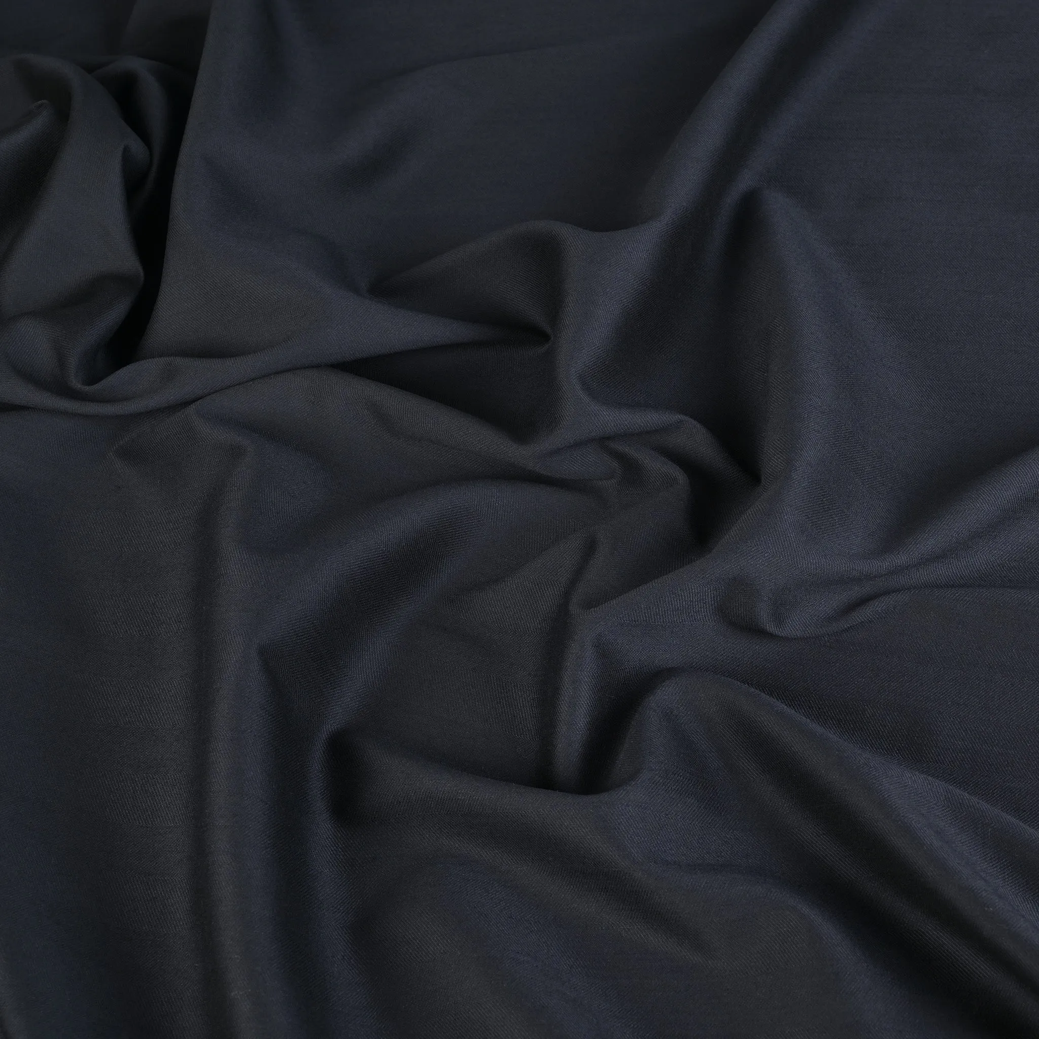 Navy Stretch Suiting Fabric 2