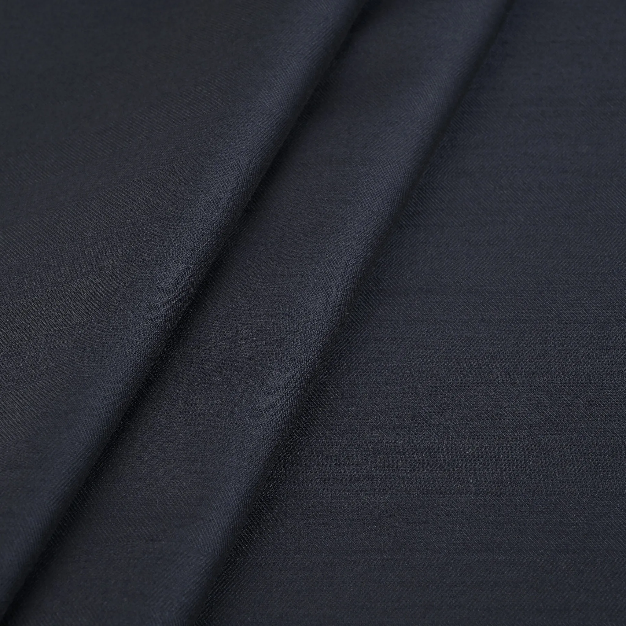 Navy Stretch Suiting Fabric 2