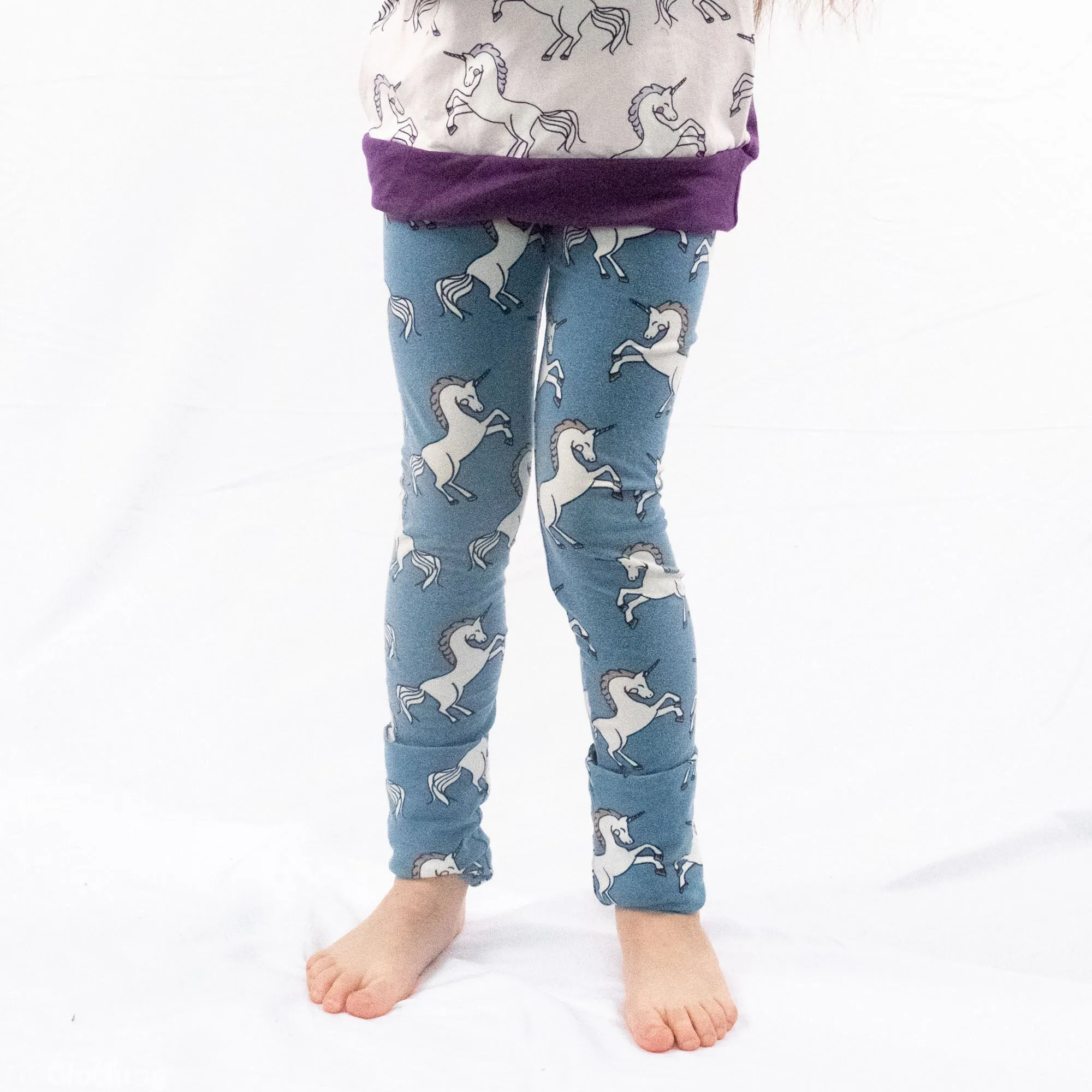 Organic Adjustable Leggings - Prints