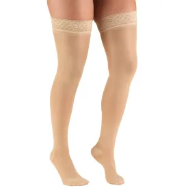 TRUFORM® TruSheer Women's Thigh High 20-30 mmHg