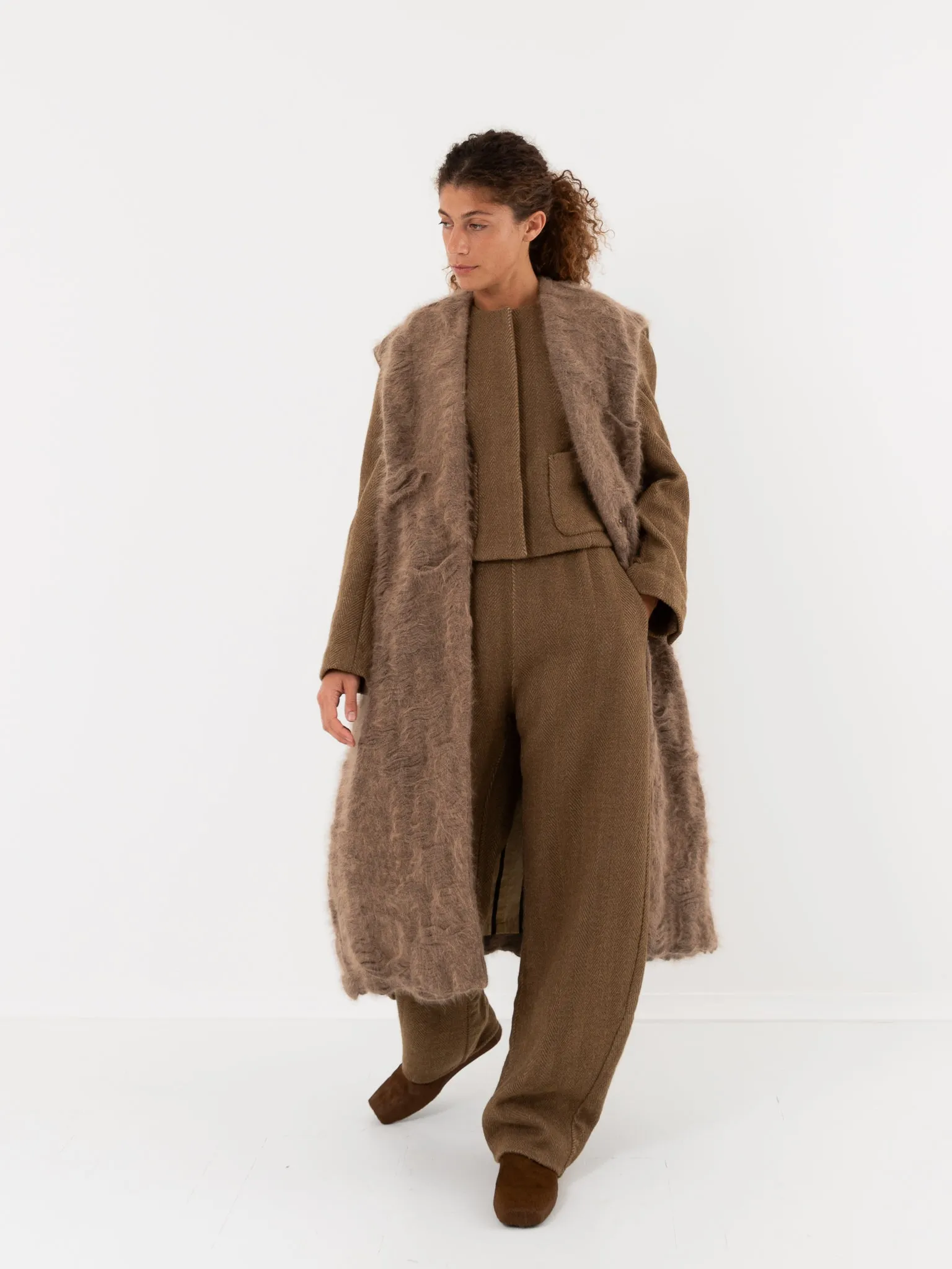 Uma Wang Cinnamon Coat