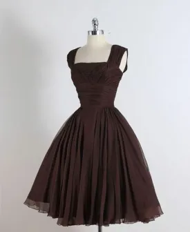 unique chiffon Retro short Evening Dresses