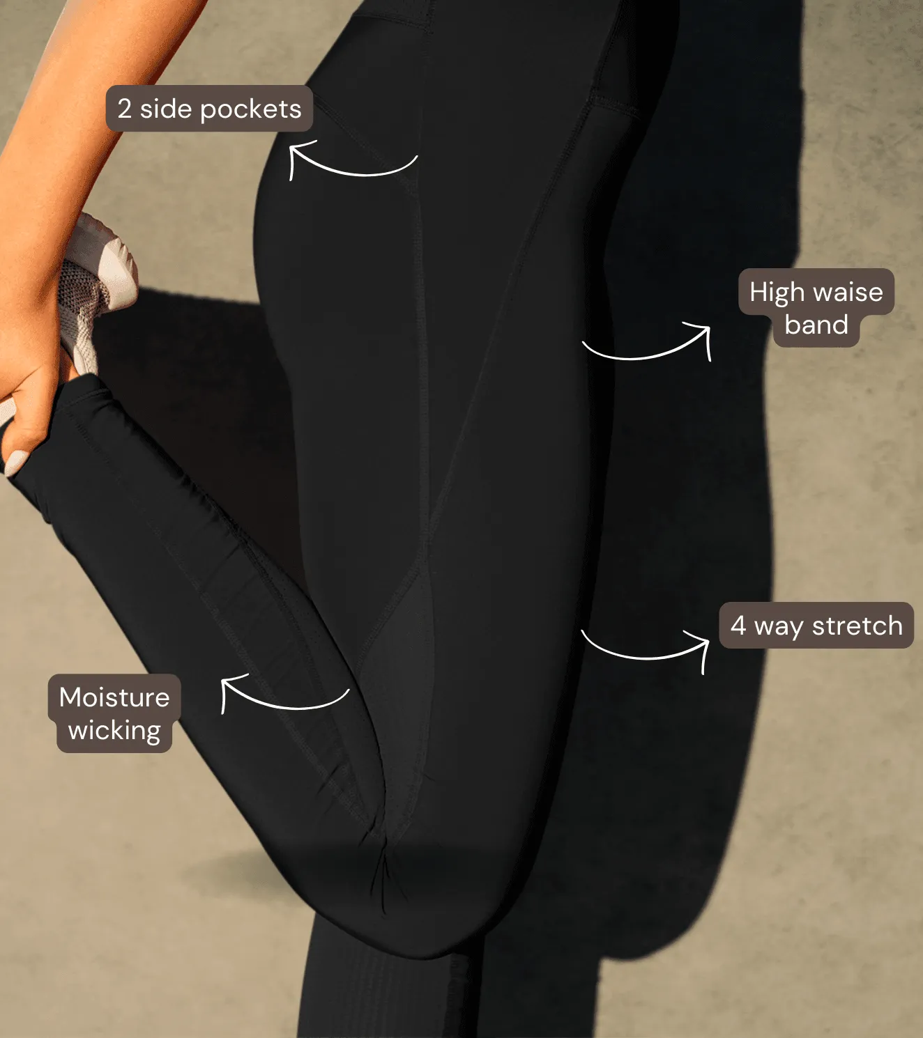 Women's Yoga pants (Black)