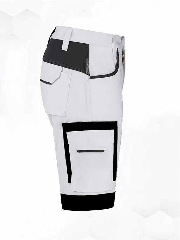 WrightFits Olympian White Painters Work Shorts - OPS